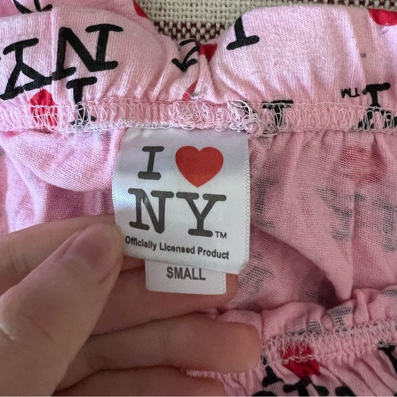 🗽I LOVE NEW YORK: Women’s size S, “I love New York” lounge pants, preowned. - Picture 2 of 6